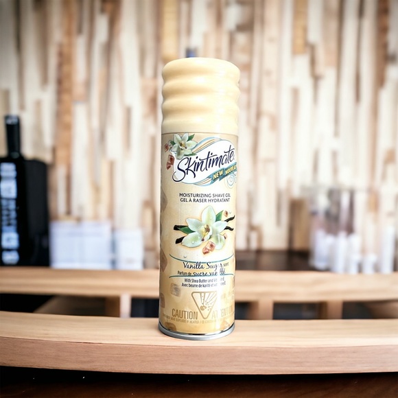 NEW Skintimate Moisturizing Shave Gel, Vanilla Sugar Scent w/Shea Butter & Vit E - Picture 6 of 6
